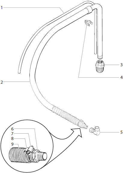 Advantage GPX 165 5 Gallon Siphon Set Parts (P/N 0509180)